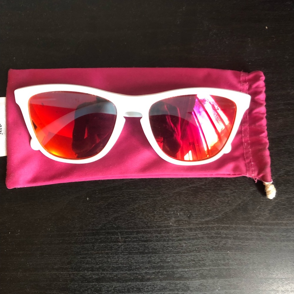 Oakley Frogskins White/Ruby Iridium